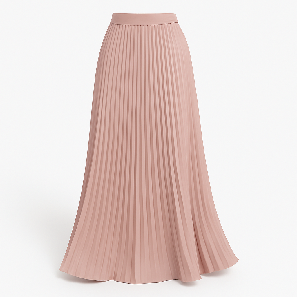 Geplooide Maxi Rok – Lichtgewicht & Elegant