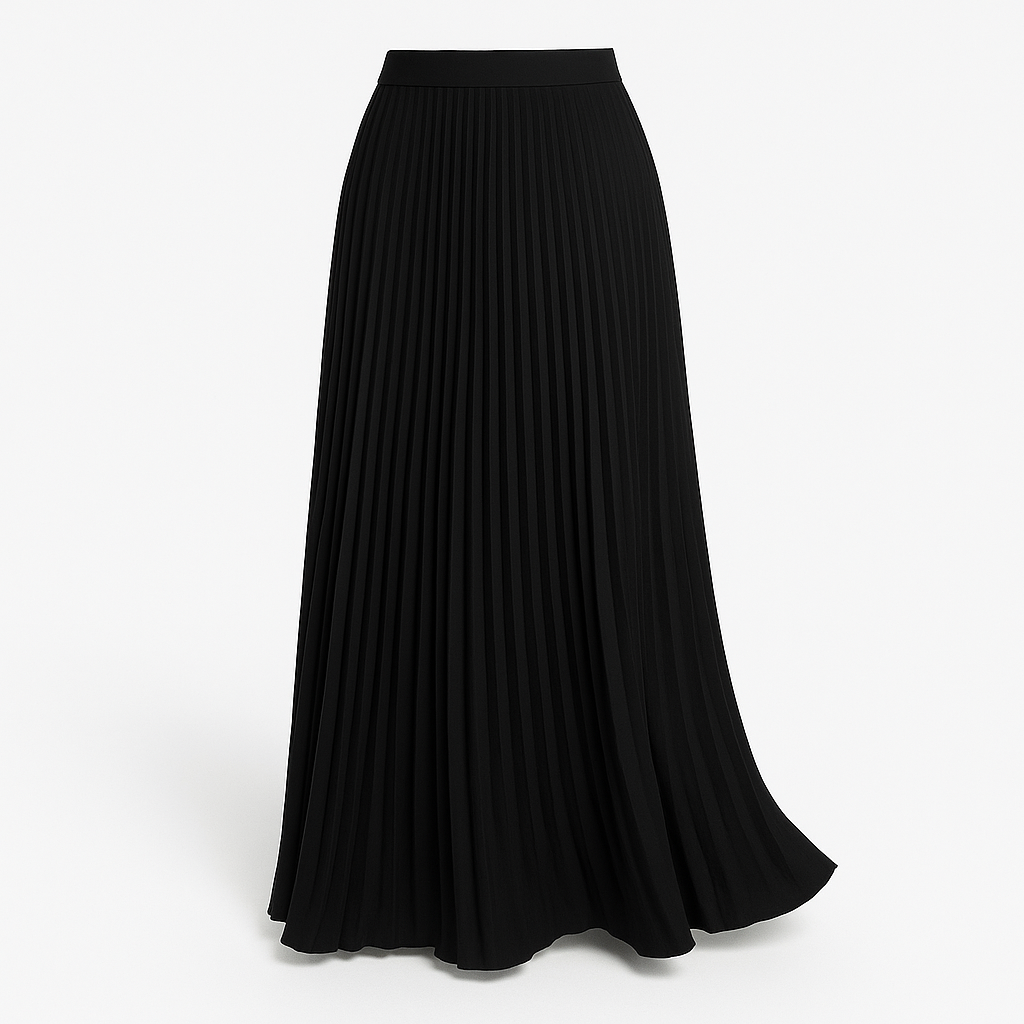 Geplooide Maxi Rok – Lichtgewicht & Elegant