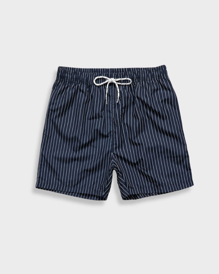 Gestreepte Heren Zomerset met Shirt en Broek van Ademend Katoen