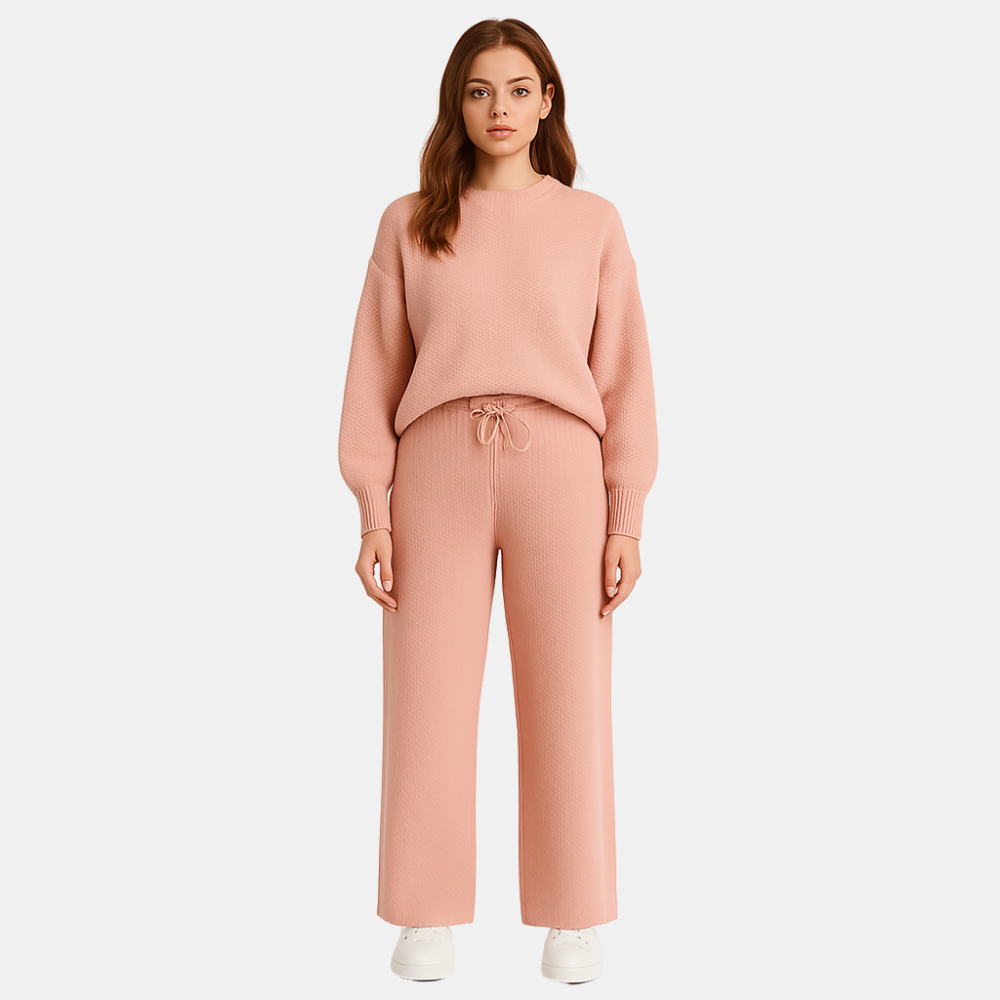 Comfortabele Dames Set met Top en Broek – Luchtig & Stijlvol voor Elke Dag