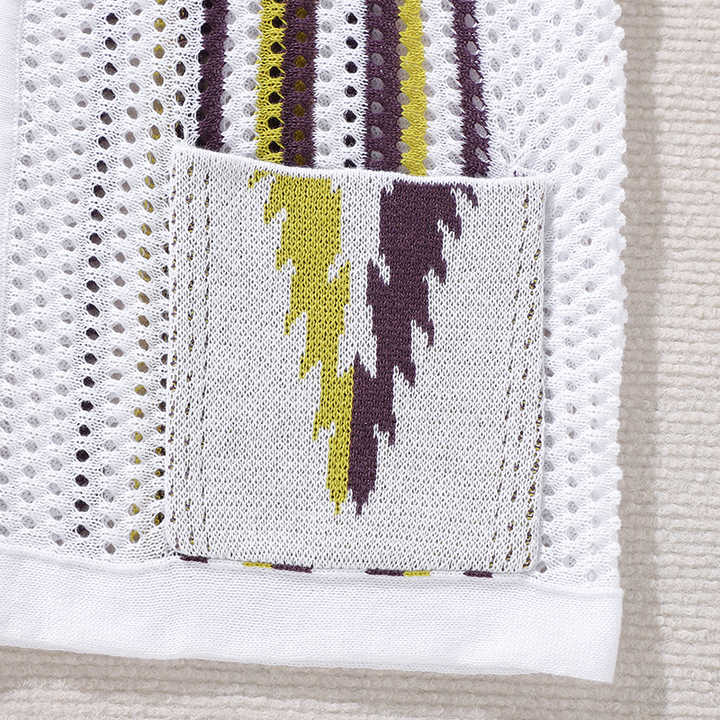 Herenoverhemd met netpatroon – Ademend, stijlvol en uniek design