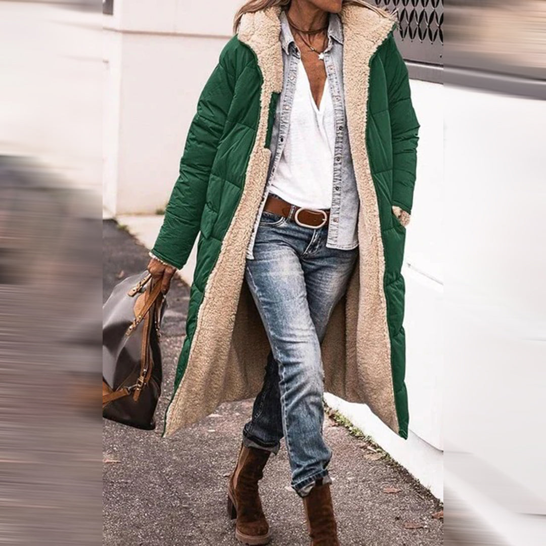 Lange Winterjas Dames – Warm & Stijlvol voor Koud Weer