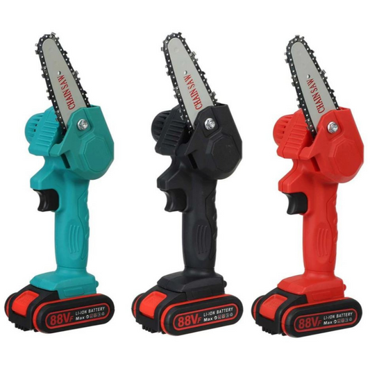 Draadloze Elektrische Kettingzaag met Accu – Voor Snoeien en Zagen zonder Gedoe