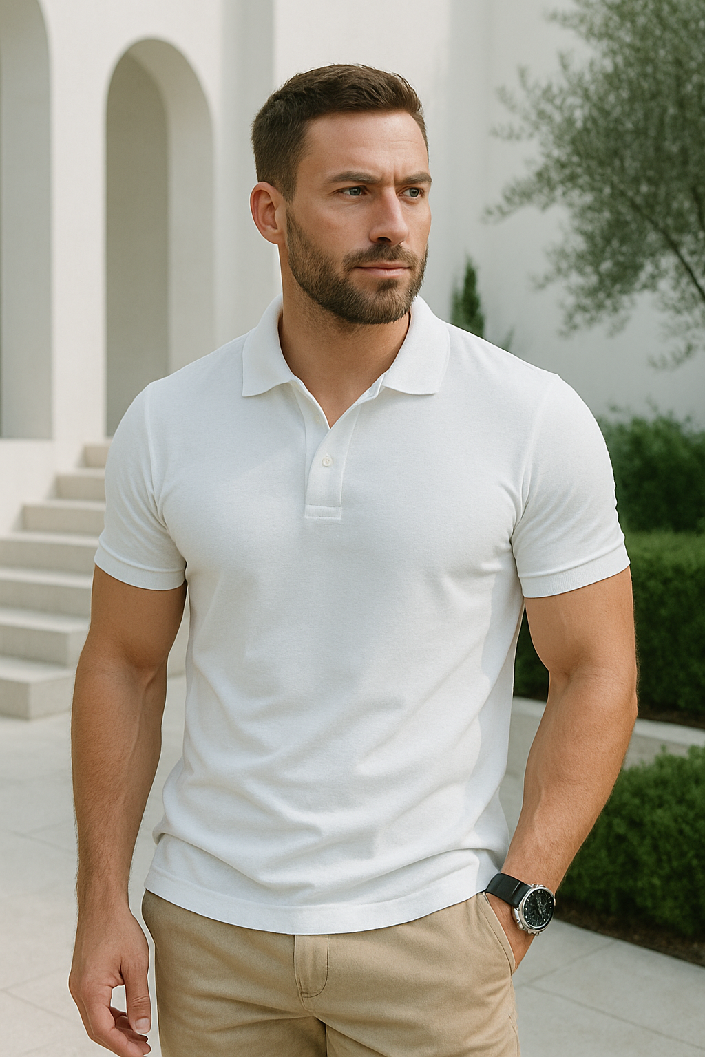 Heren Polo met Kraag – Tijdloos Design & Ademend Comfort