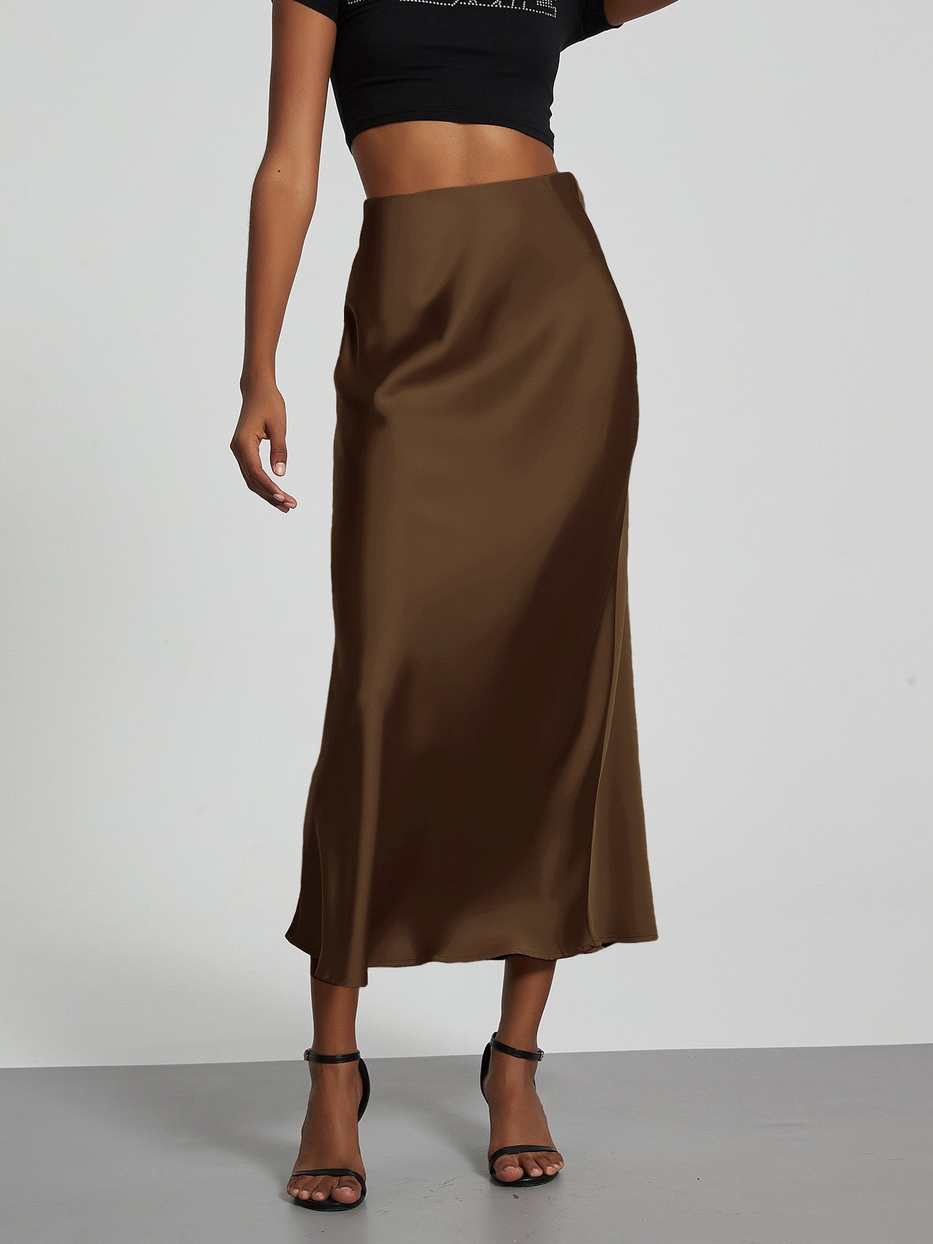 Satijnen Maxi Rok - Elegant & Comfortabel