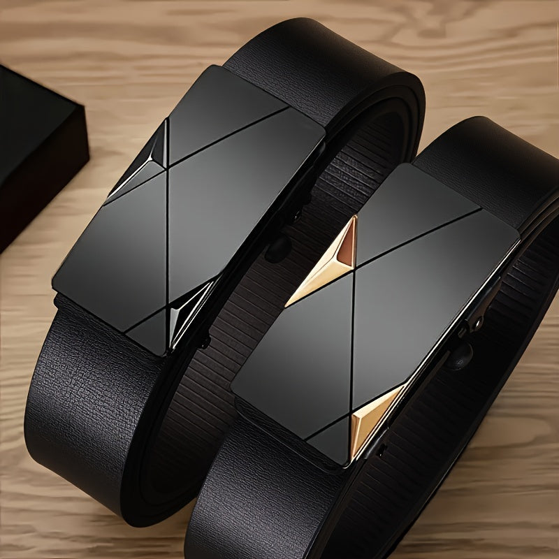 Luxe Automatische Herenriem met Ratelgesp – Verstelbaar & Stijlvol