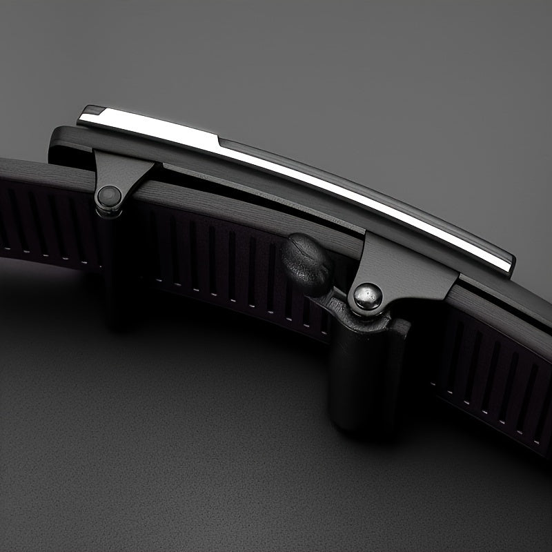 Luxe Automatische Herenriem met Ratelgesp – Verstelbaar & Stijlvol