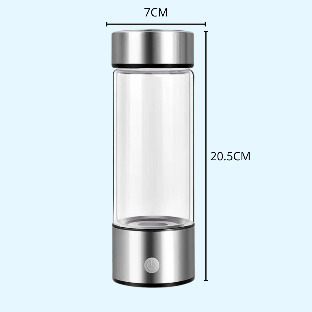 Waterstof Waterfles 420ml – Detox & Antioxidanten Boost