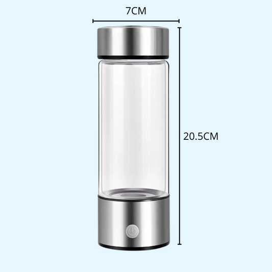 Waterstof Waterfles 420ml – Detox & Antioxidanten Boost