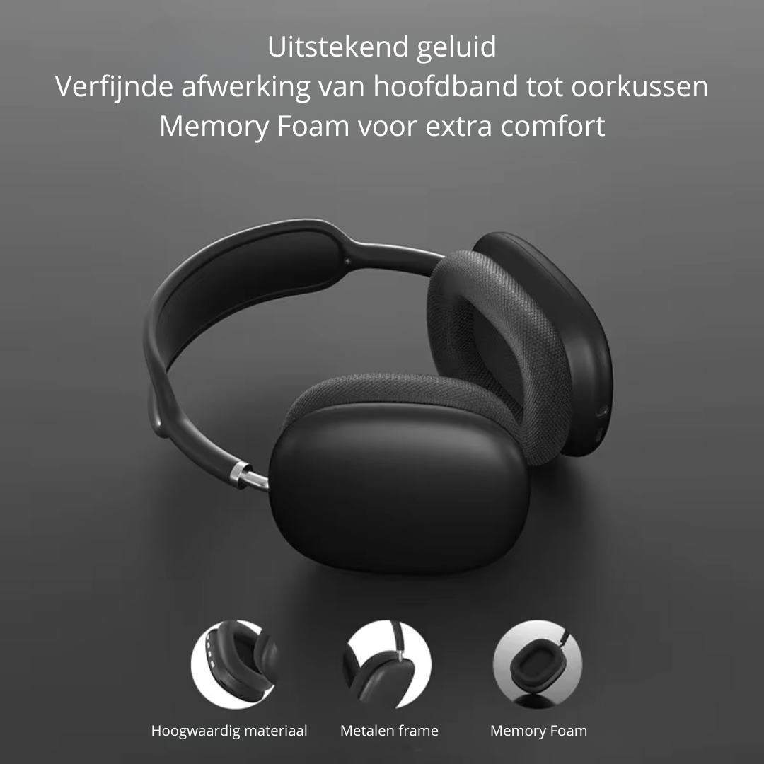 Wireless Headphones – Premium Sound, Comfortable & Rechargeable