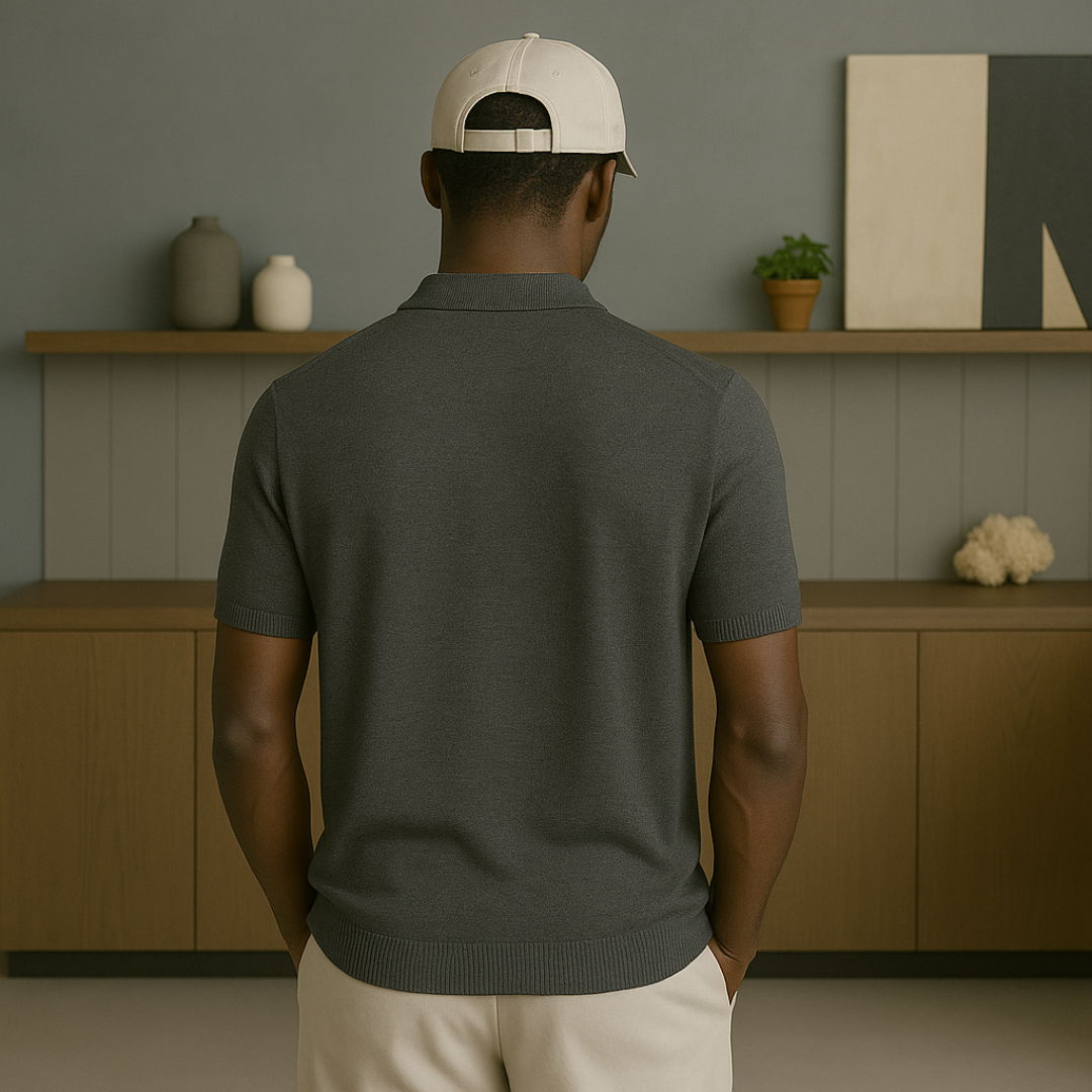 Zomerpolo van Lichtgewicht Kasjmier – Heren