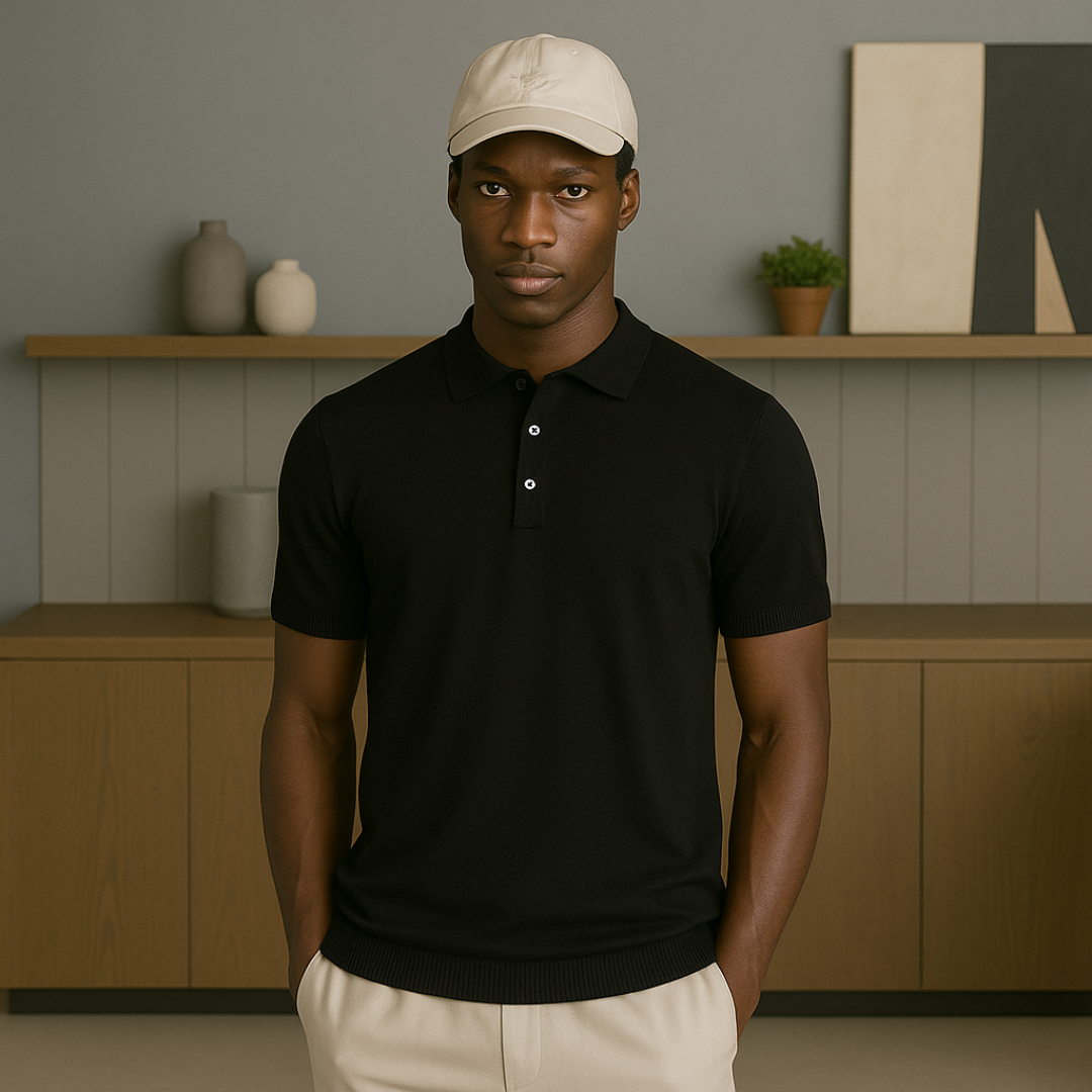 Zomerpolo van Lichtgewicht Kasjmier – Heren