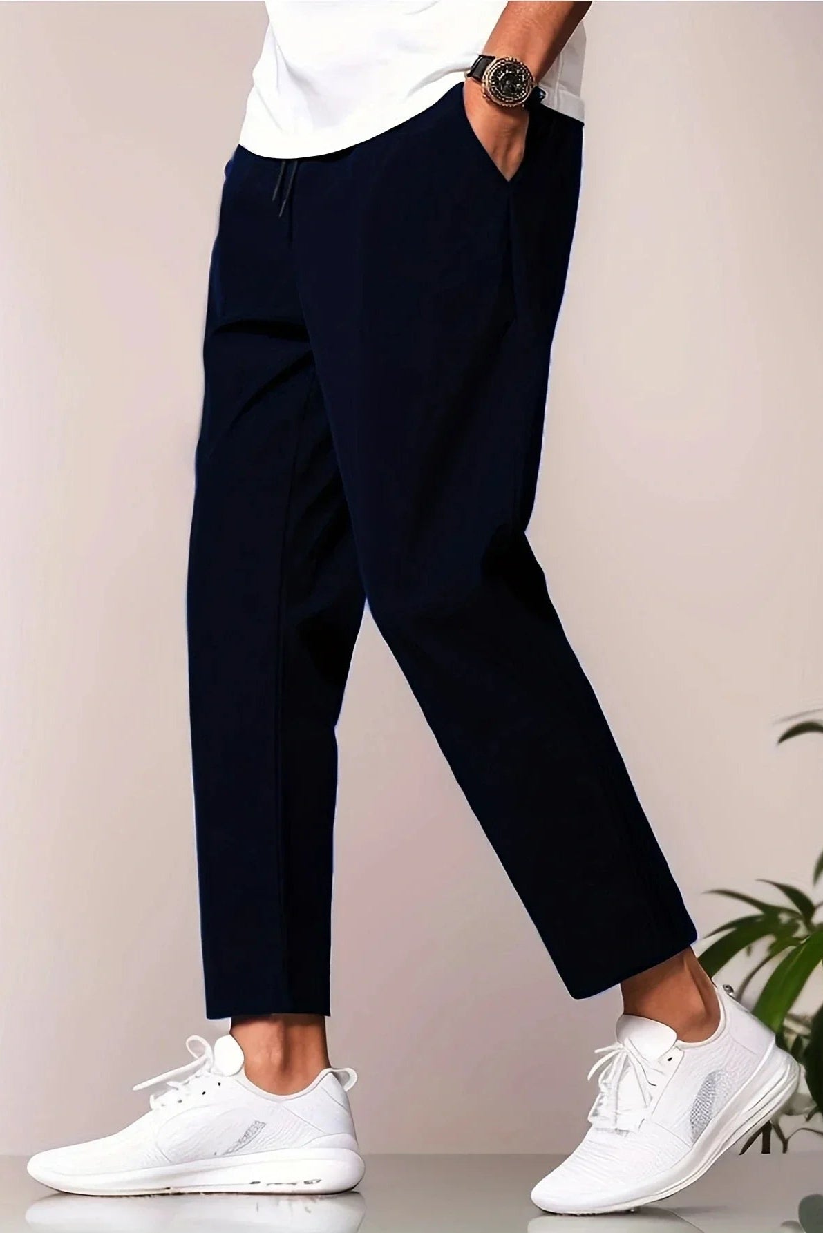 Lichtgewicht Casual Broek voor Heren – Comfortabel & Ademend voor Zomer