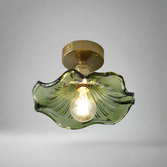 Moderne Plafondlamp met Glazen Afwerking – Sfeervol Licht