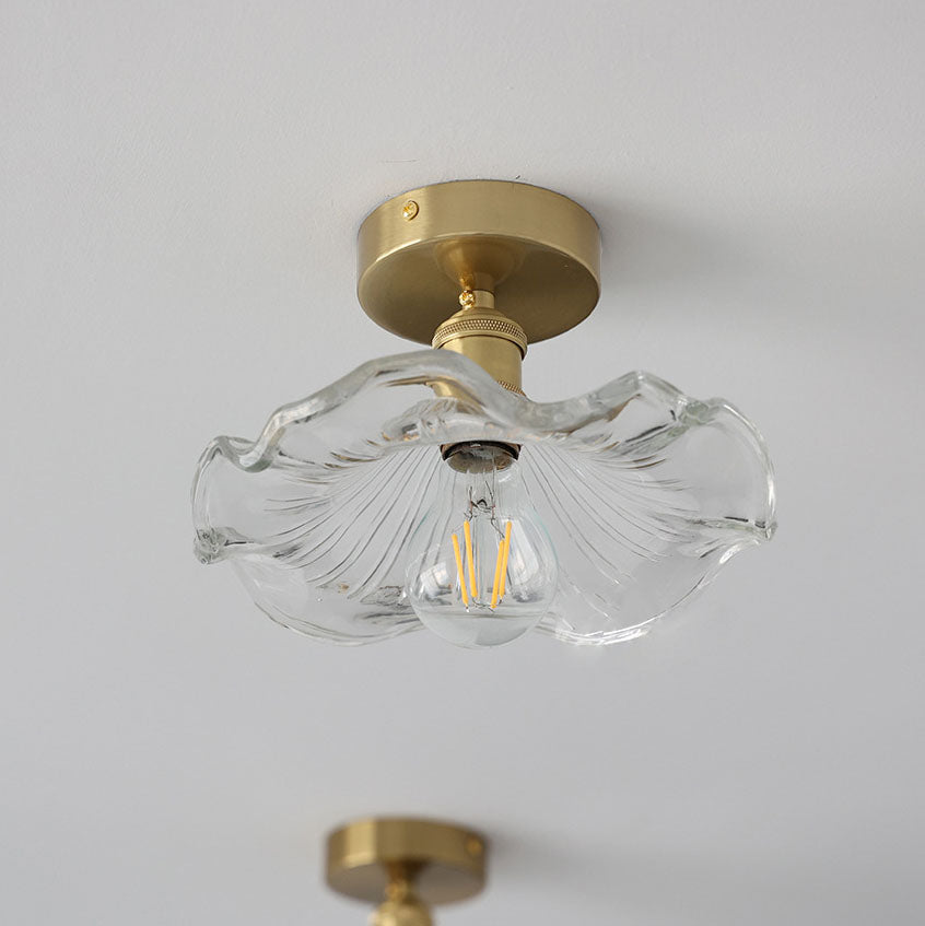 Moderne Plafondlamp met Glazen Afwerking – Sfeervol Licht