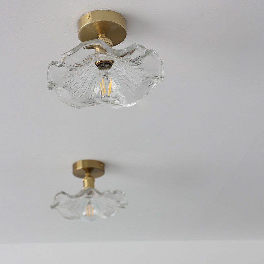 Moderne Plafondlamp met Glazen Afwerking – Sfeervol Licht