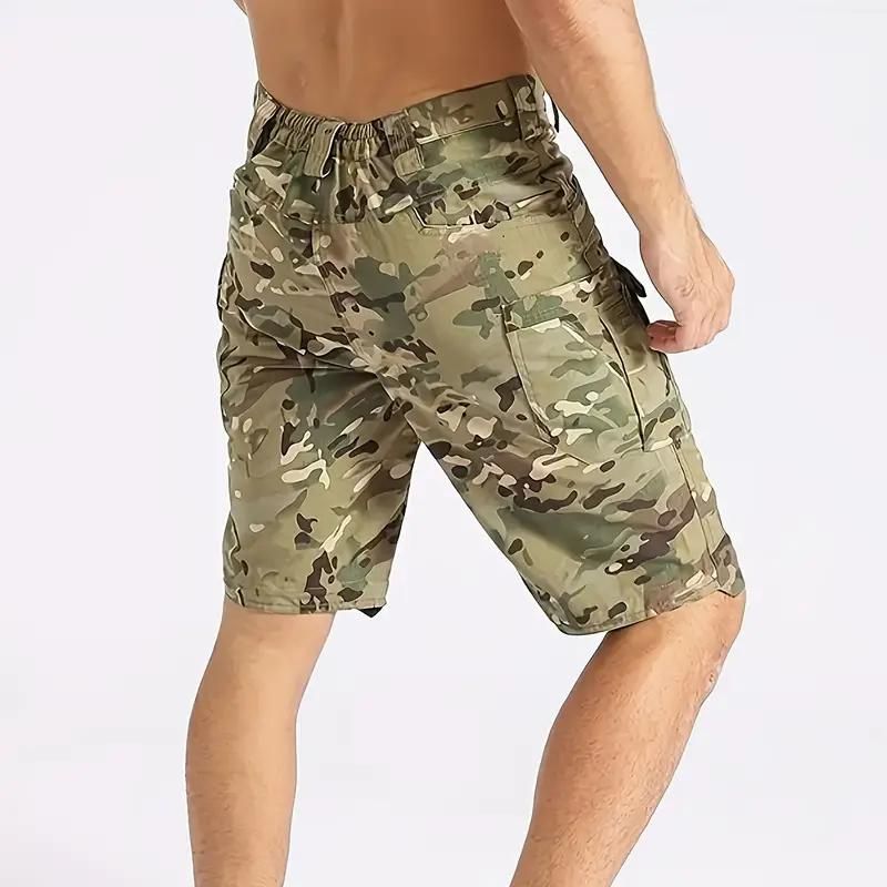 Heren outdoor cargo short met stretch
