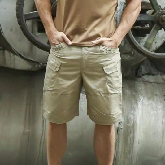 Heren outdoor cargo short met stretch