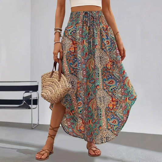 Boho Maxirok voor Dames – Luchtig, Vloeiend en Comfortabel