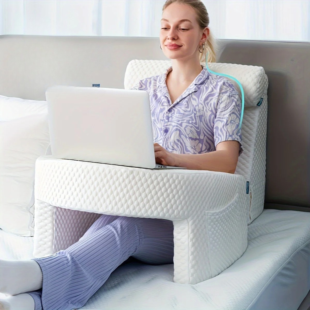Luxe Memory Foam Rugkussen – Ergonomisch Traagschuim voor Ultiem Comfort