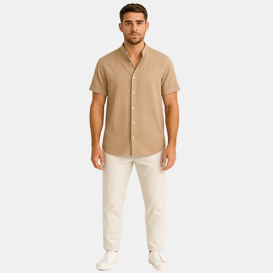 Moderne Heren Zomerset met Comfortabele Pasvorm – Oscar Stijl