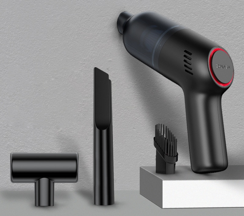 Draadloze Mini Stofzuiger – Compact, Oplaadbaar & Krachtig voor Thuis en Auto