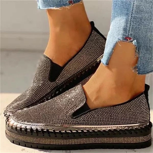 Women’s Slip-On Shoes with Glitter
