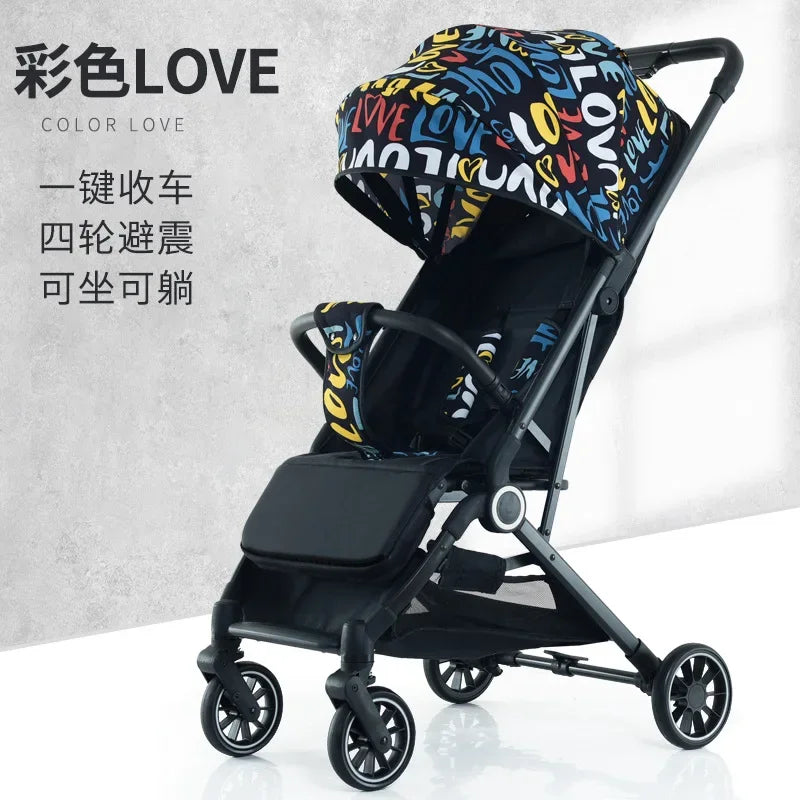 Opvouwbare Kinderwagen – Licht & Schokdempend-Novormo