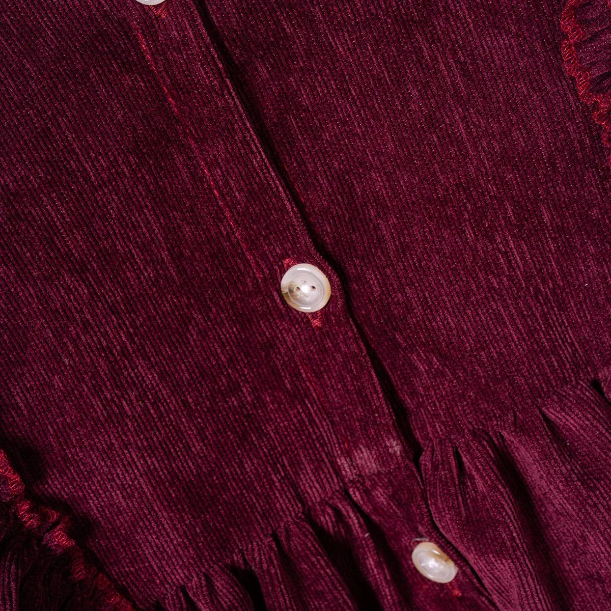 Luchtige Kinderjurk met Ruches en Lange Mouwen – Voor Elke Gelegenheid