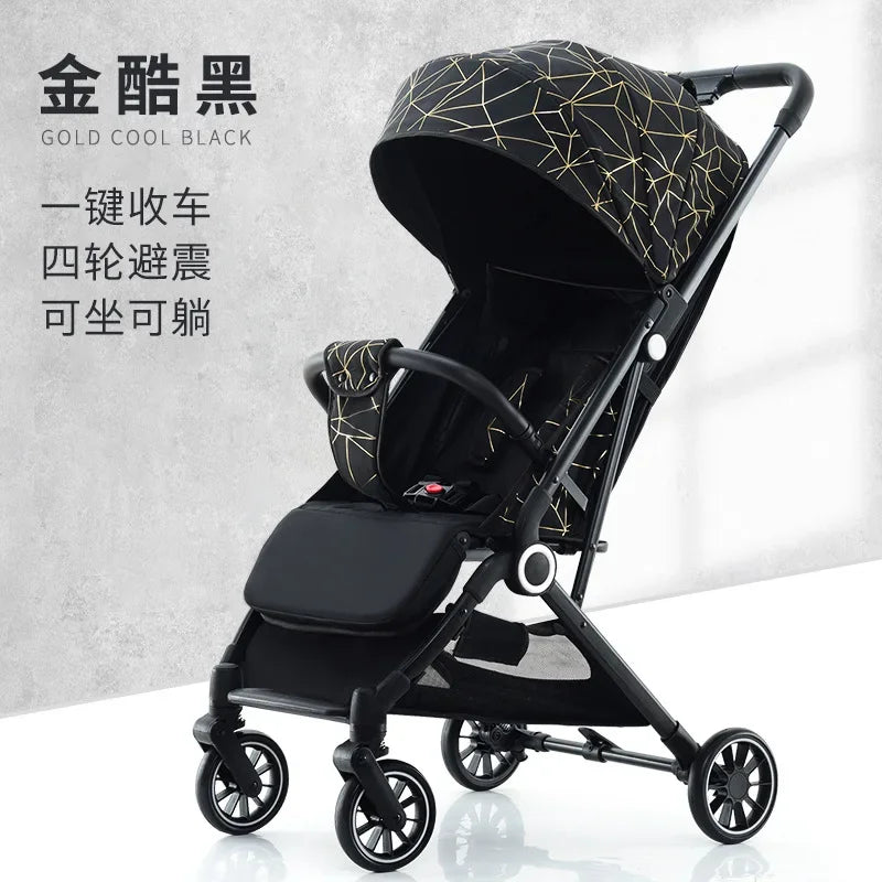 Opvouwbare Kinderwagen – Licht & Schokdempend-Novormo