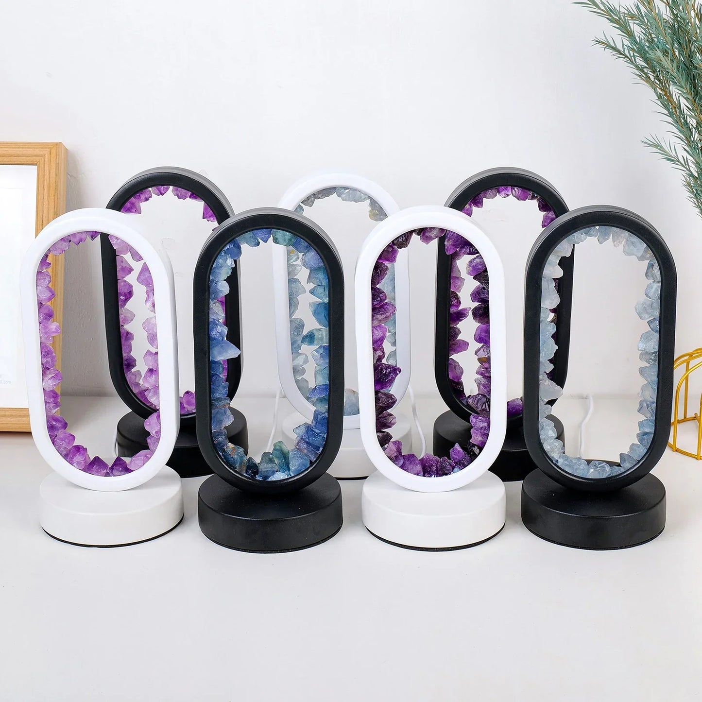 Amethist Lamp – Natuurlijke Kristallamp met Rustgevende Gloed