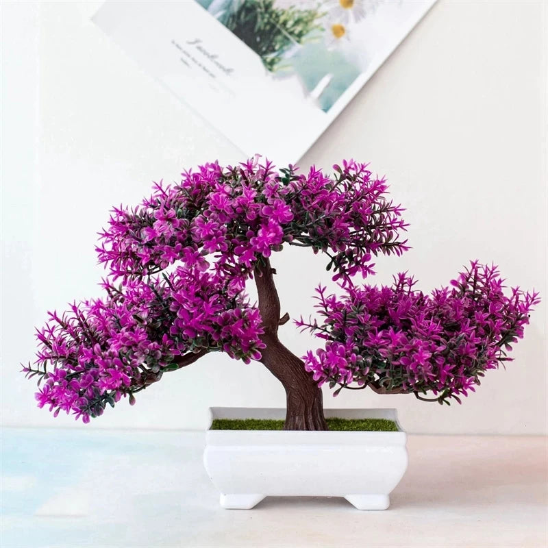 Stijlvolle Kunst Bonsai Boom - Perfect voor Huis & Tuin-Novormo