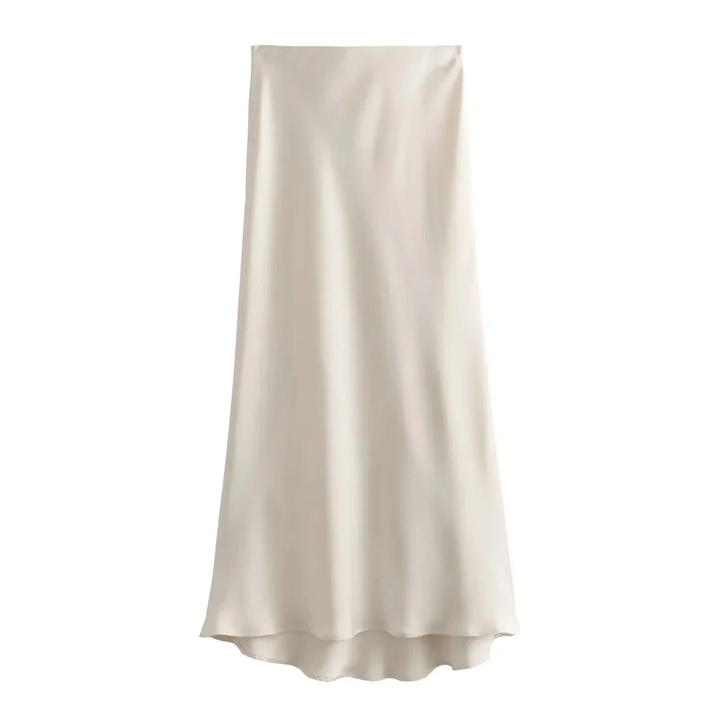 Satijnen Maxi Rok - Elegant & Comfortabel