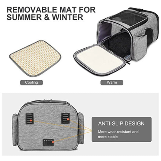 Dieren Rugzak Met Uitschuifbaar Ontwerp – Ademend & Comfortabel