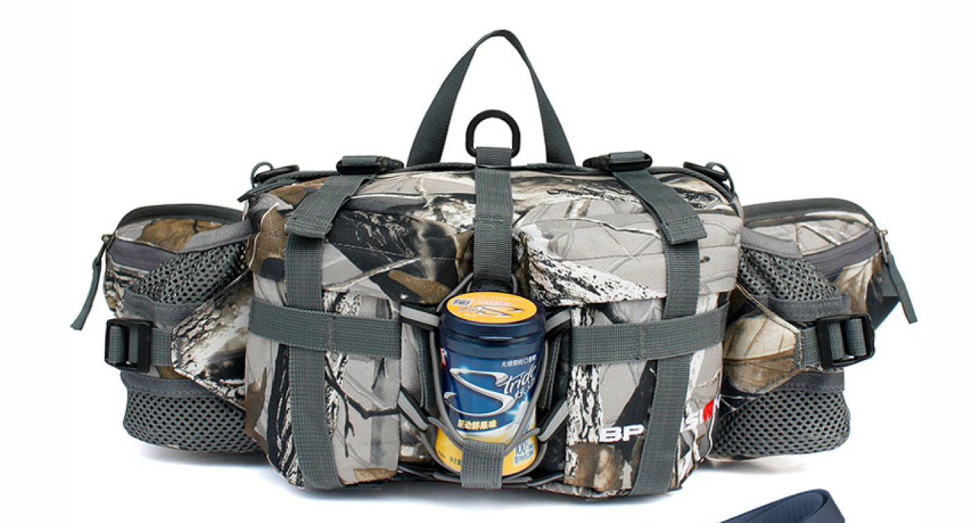 Lichtgewicht Outdoor Heuptas met Meerdere Vakken