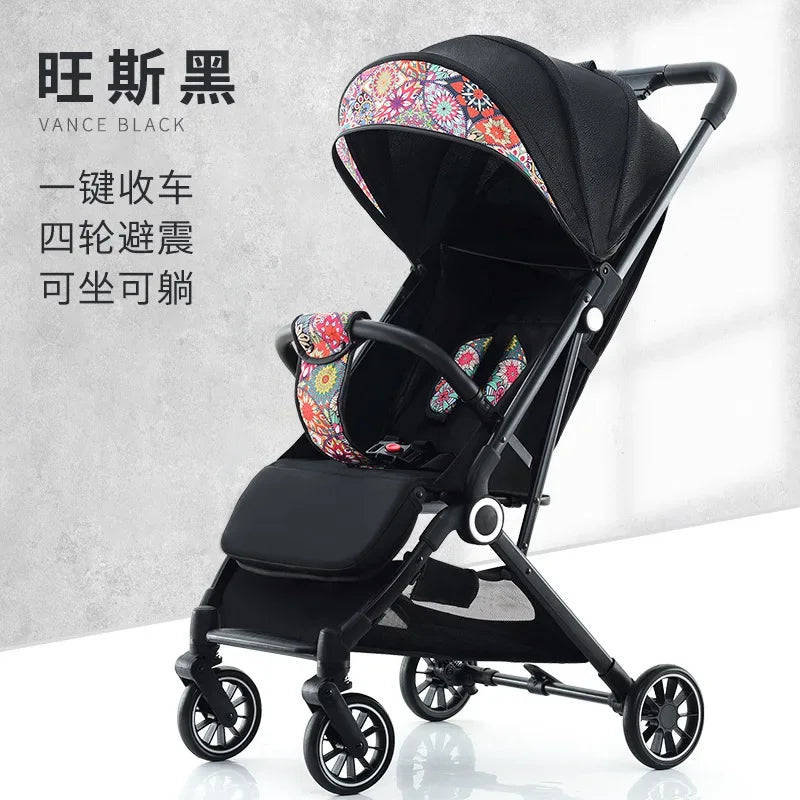 Opvouwbare Kinderwagen – Licht & Schokdempend-Novormo