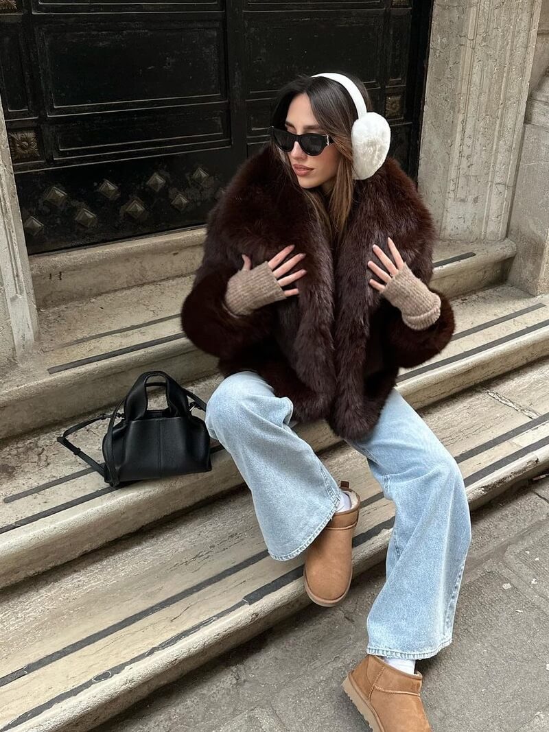 Tijdloze Schoudertas voor Dames van Zacht Vegan Leer