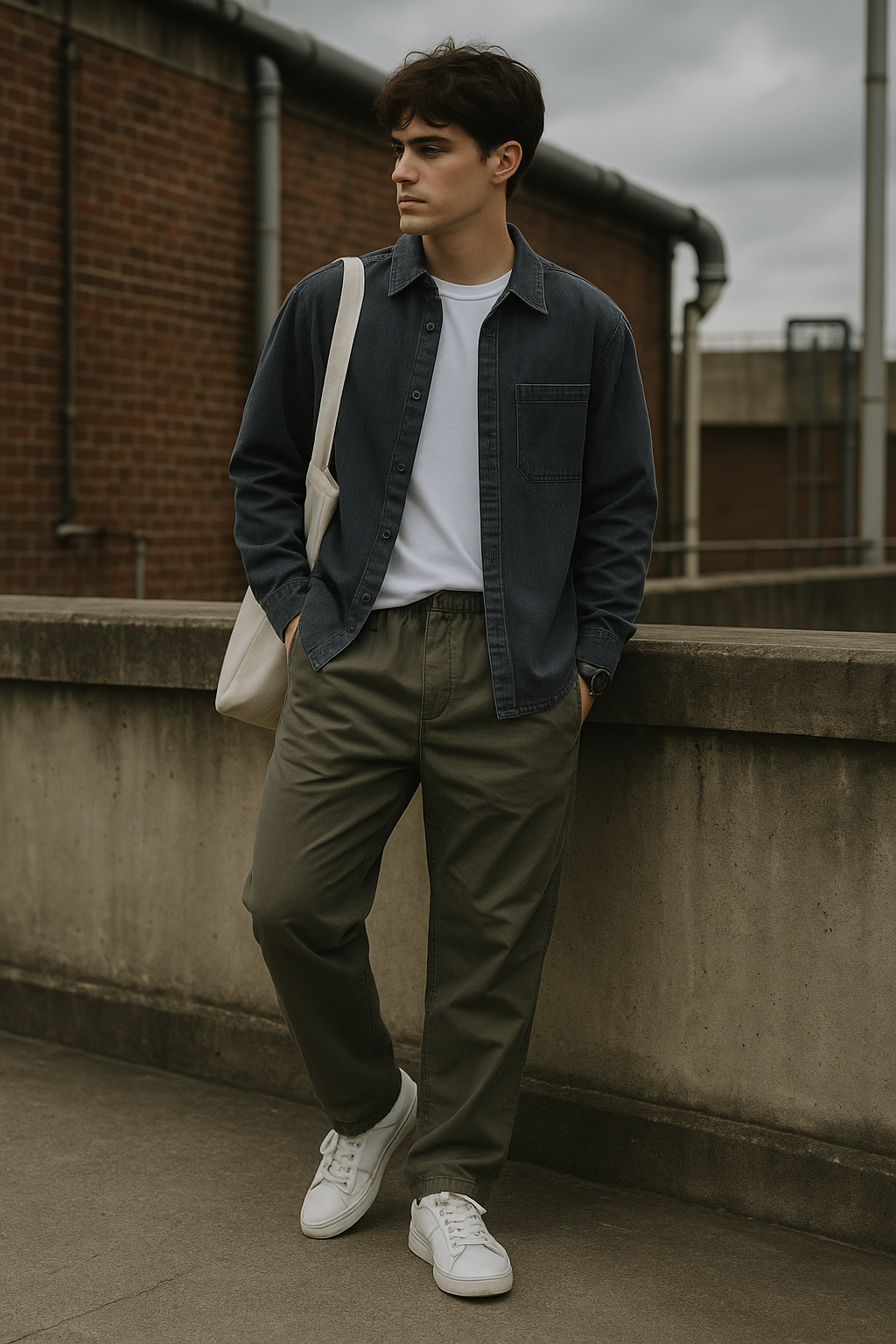 Ruime herenbroek – Comfortabel