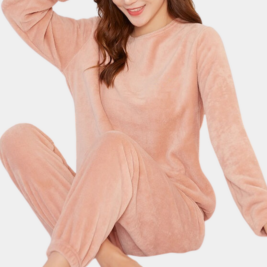 Warme Dames Pyjama Set – Zacht, Comfortabel & Stijlvol
