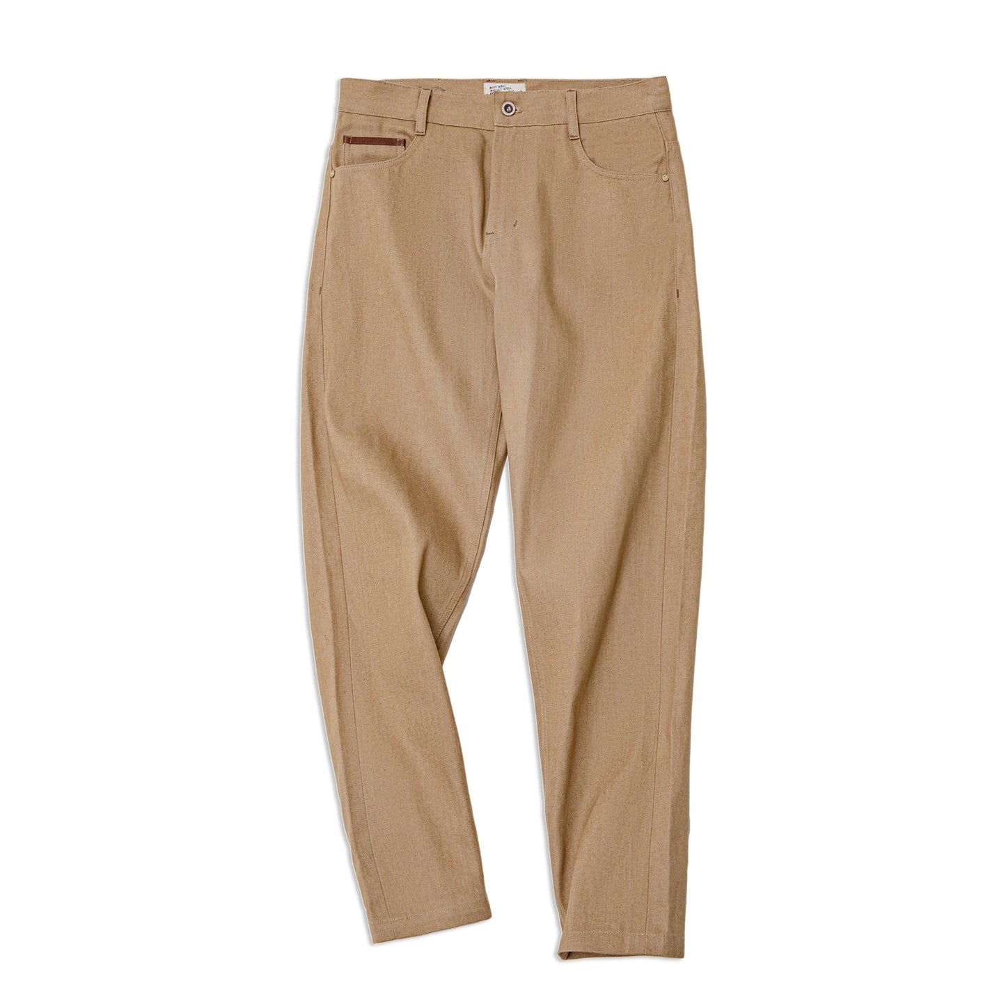 Stijlvolle Heren Chino in Bruin – Casual Pasvorm & Veelzijdig Design