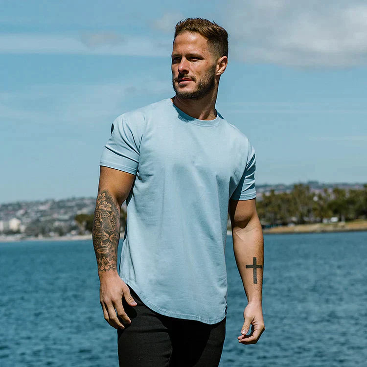 Premium Basic T-Shirts voor Heren – Slim Fit & Perfecte Pasvorm (2-Pack)