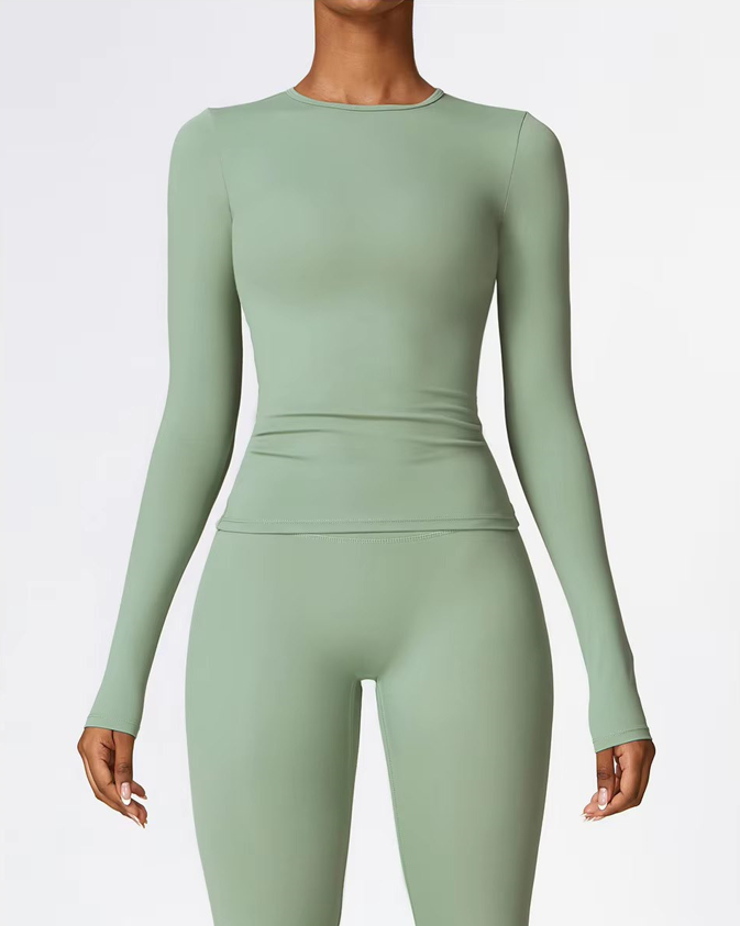 Sportieve 2-delige Set voor Dames met Stretch en Sneldrogend Materiaal