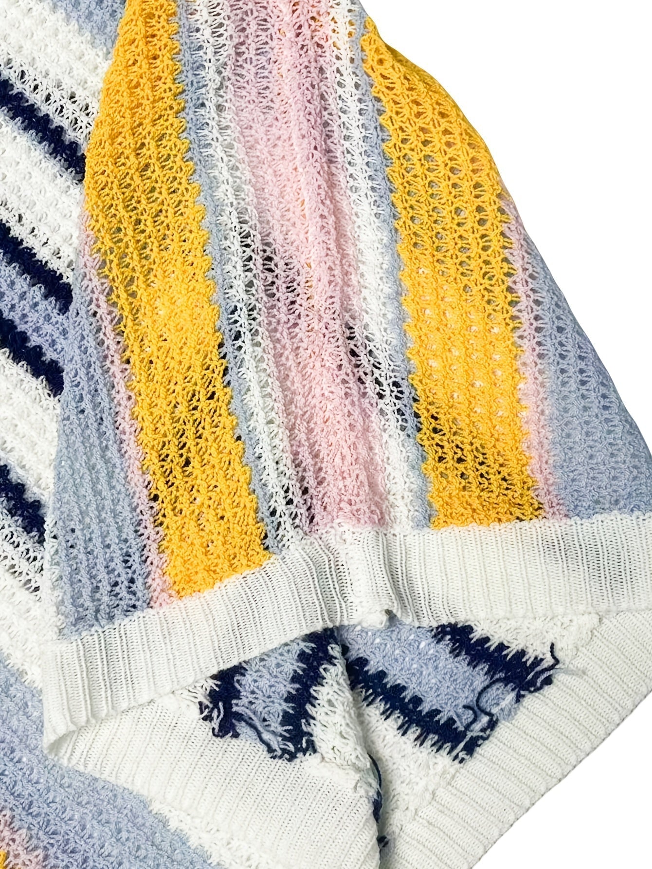 Casual Striped Knit Sweater – Comfortable & Breathable