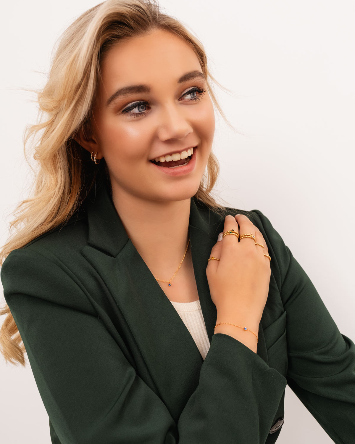 Geboortesteen Armband – Goud of Zilver