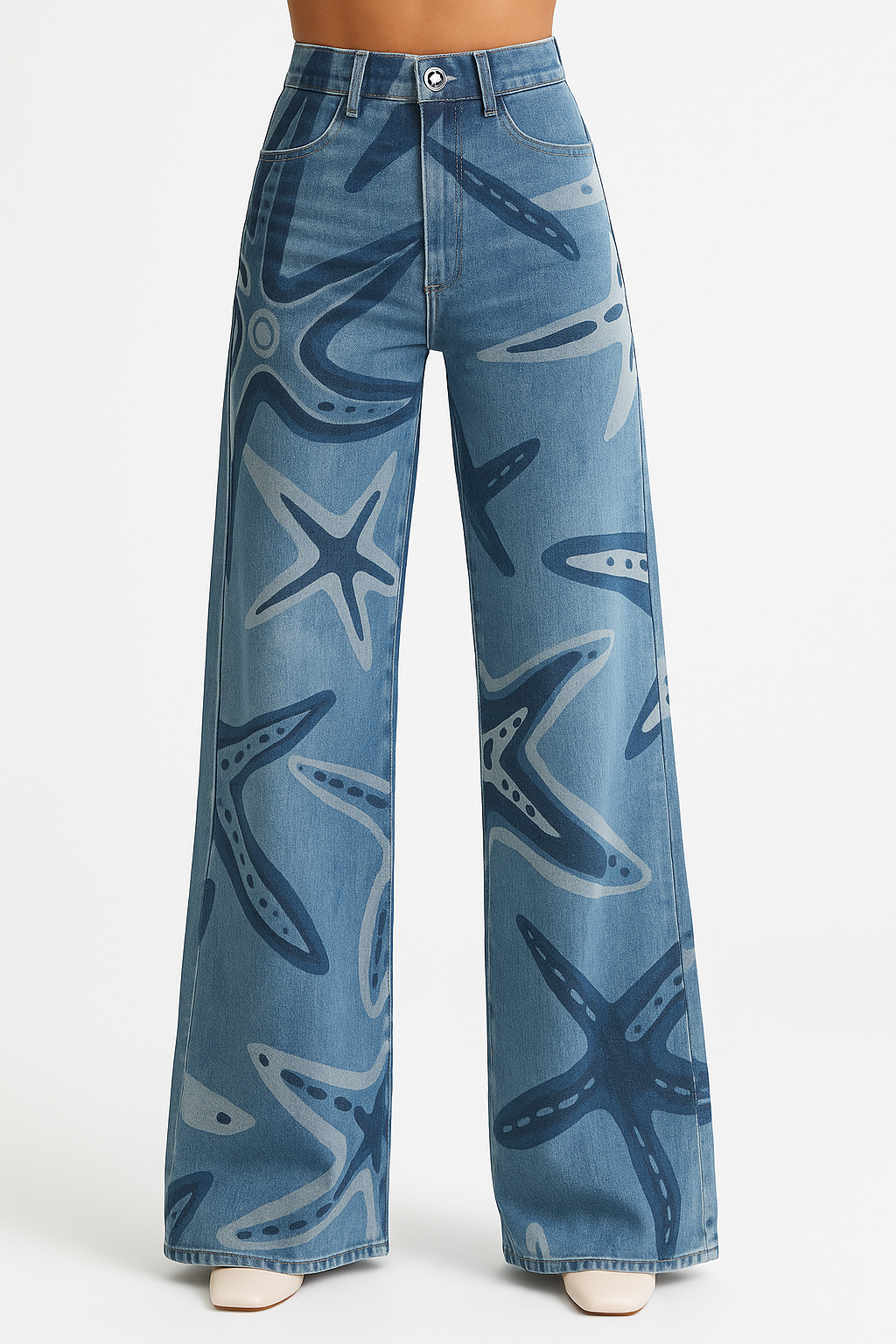 Luchtige Wide Leg Damesjeans – Comfort & Stijl