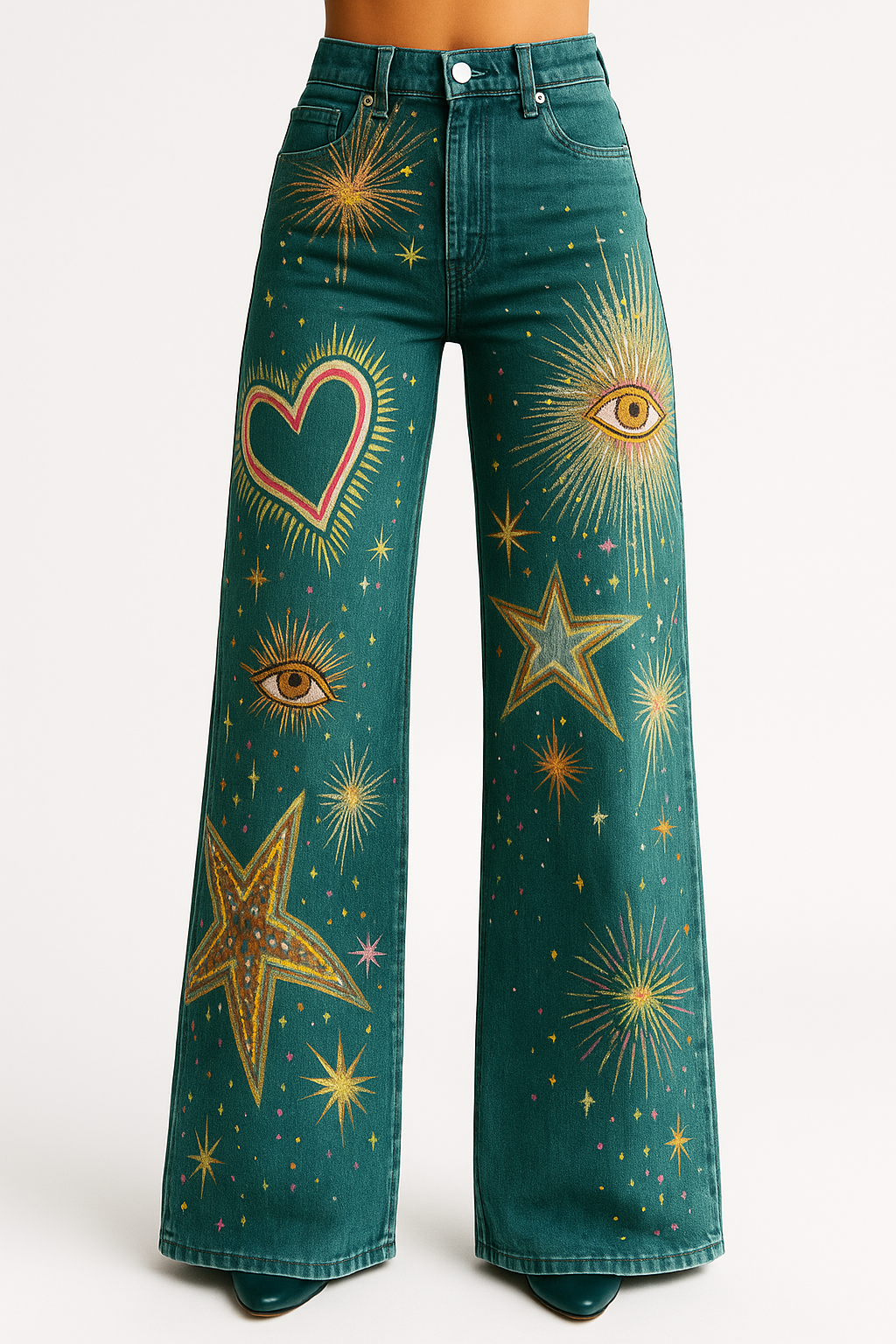 Luchtige Wide Leg Damesjeans – Comfort & Stijl