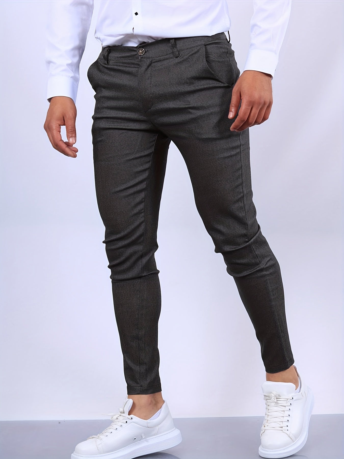 Heren Business Pantalon Slim Fit – Stijlvolle en Professionele Pasvorm
