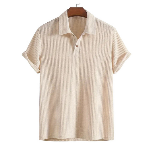 Polo met Rits en Broek Set – Comfort & Stijl in één