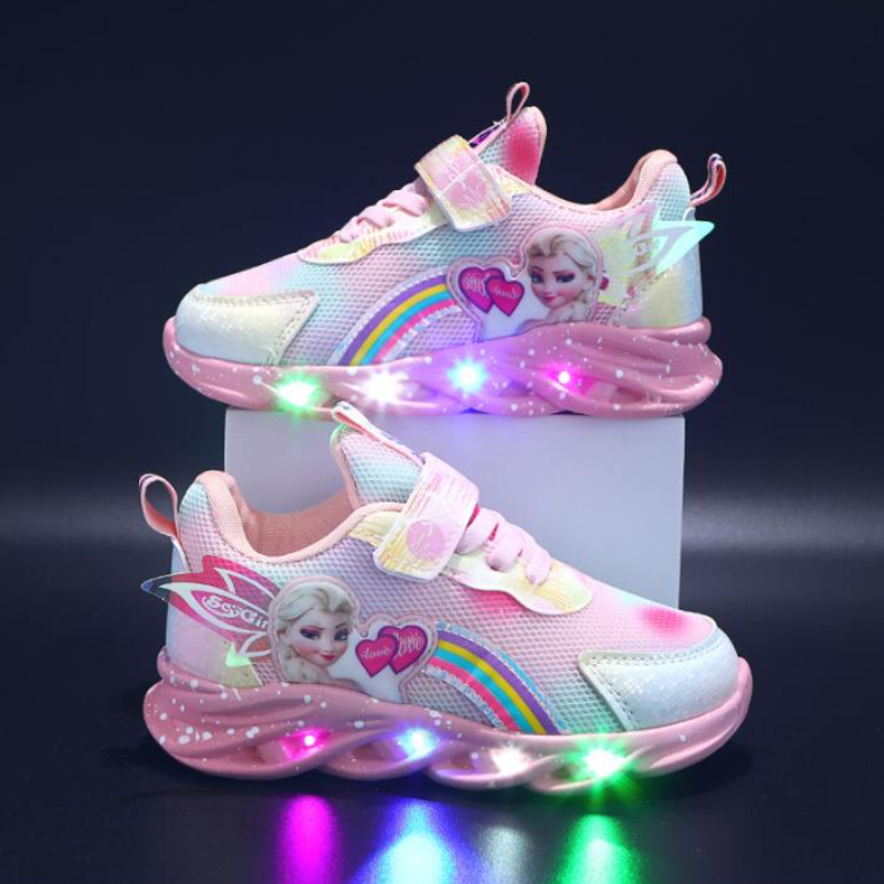 Lichtgevende Kinder Sneakers met Kleurrijk Design