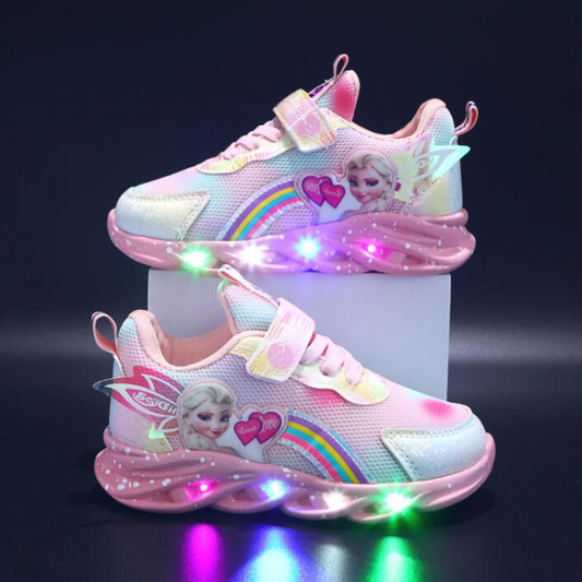 Lichtgevende Kinder Sneakers met Kleurrijk Design